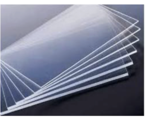 Akrylplade 3 mm 50*70 cm, Klar (til Lasercutter)