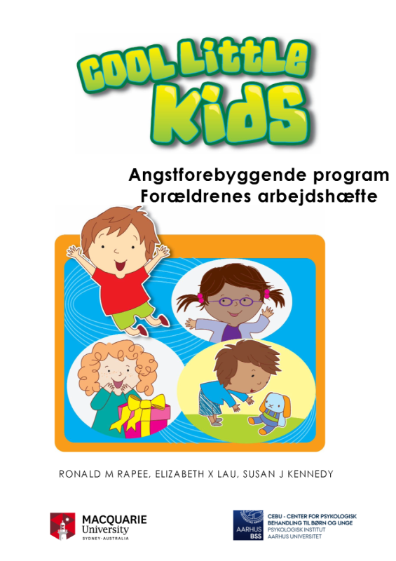 Cool Little Kids - Angstprogam - Forældrenes arbejdshæfte