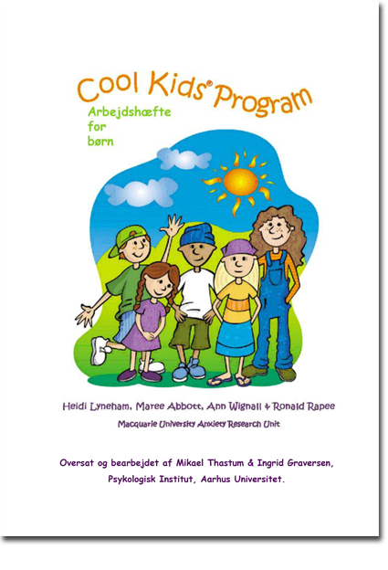 Cool Kids Angstprogram - Arbejdshæfte til børn, 1. udgave