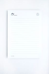 Papirblok, A5 med AU-logo - gratis