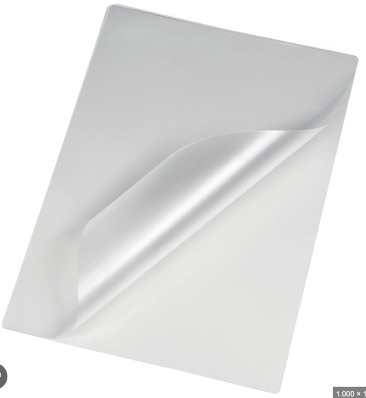 Laminatlommer A3