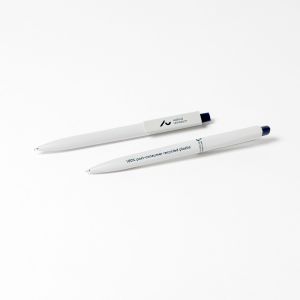 ballpoint pen, 100% recycled plastic - free